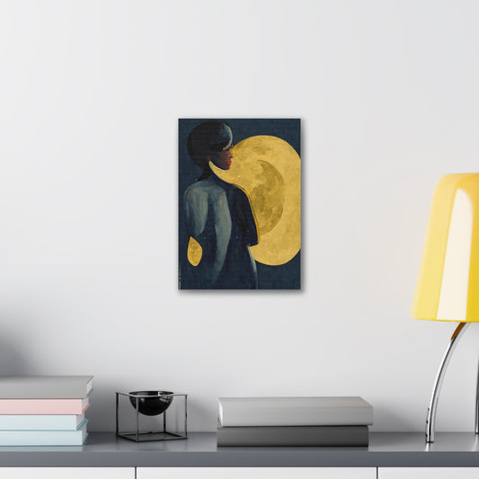 "Bathe in Moonlight" Canvas Print