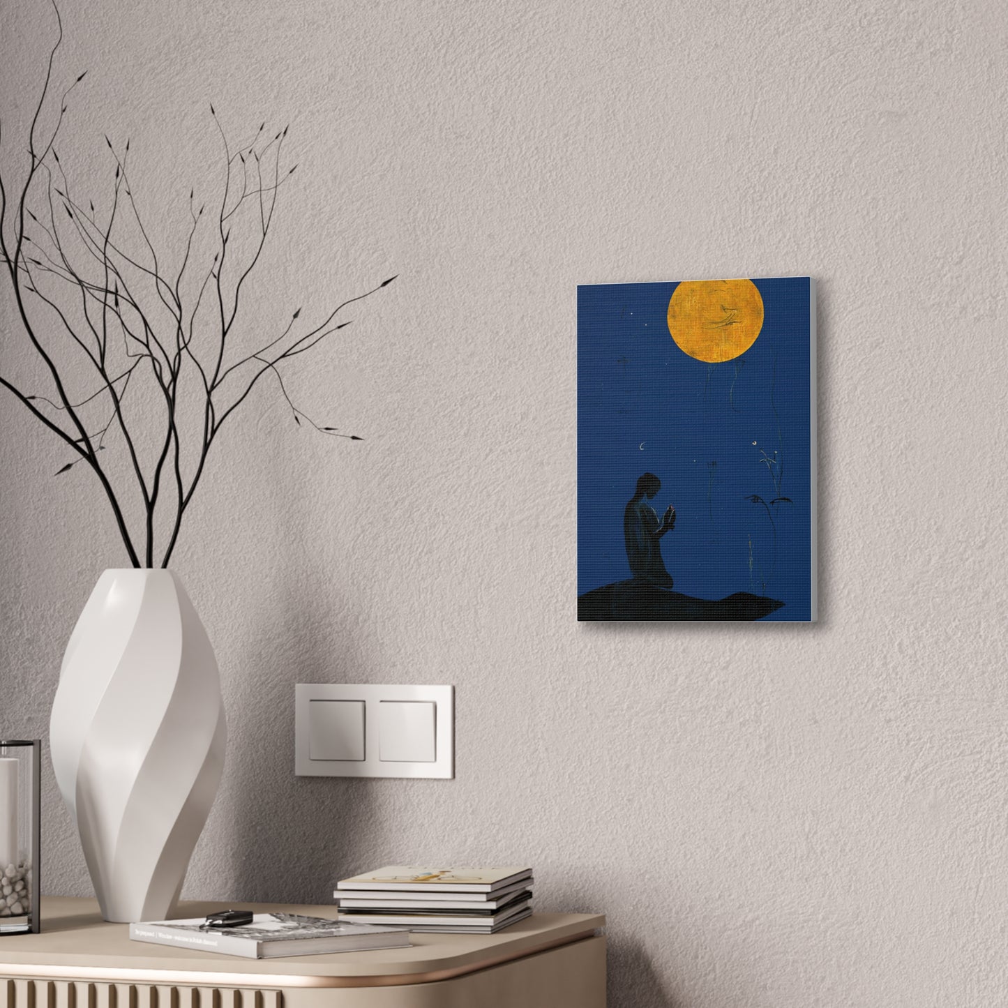 "Connect with Spirit" Canvas Print
