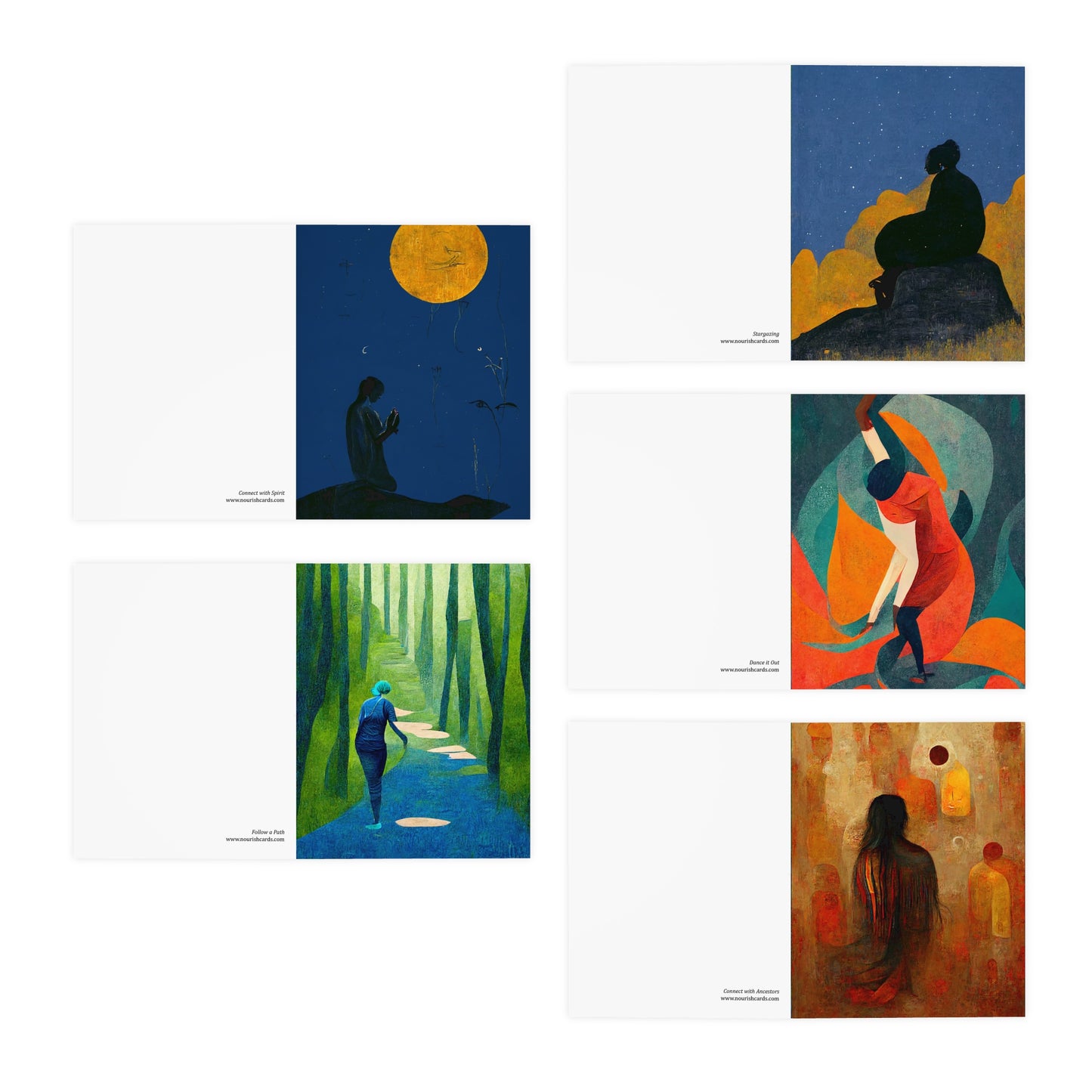 Variety Greeting Cards (5-Pack)