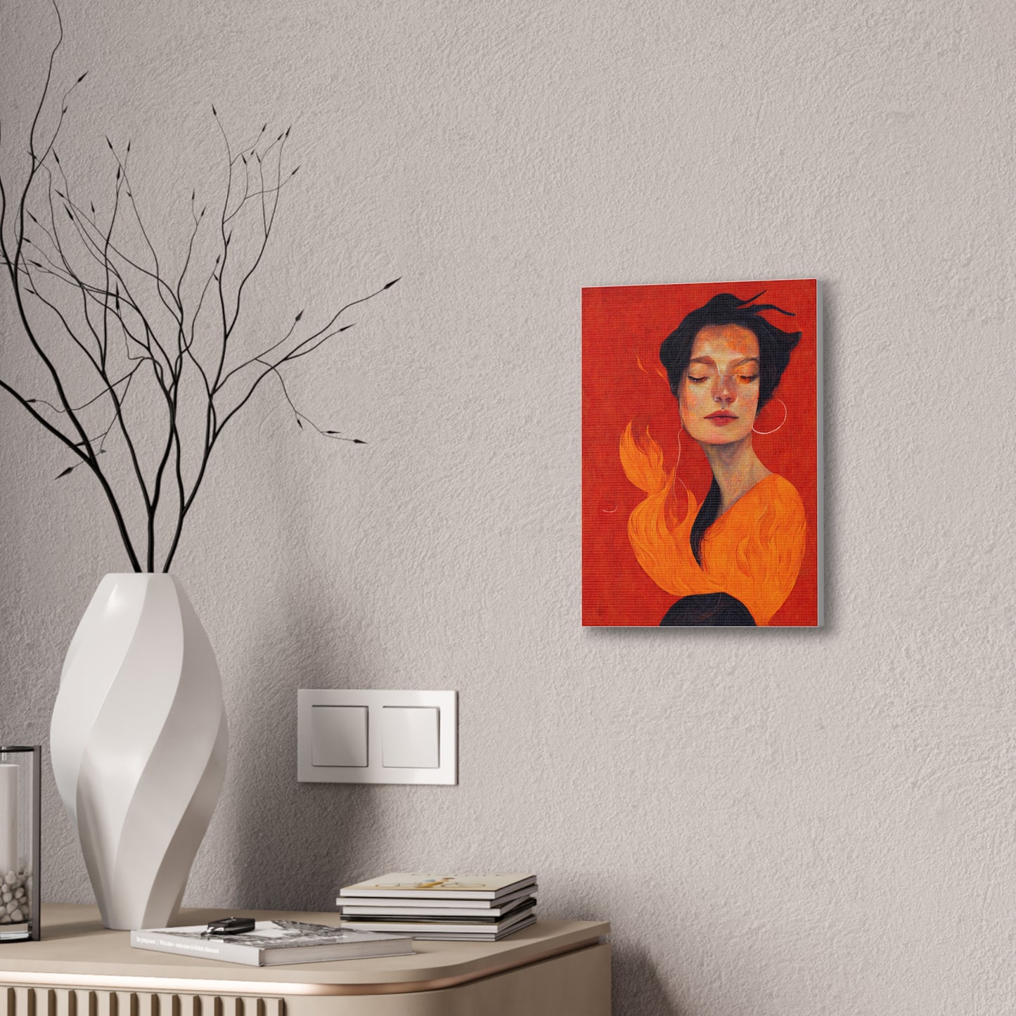 "Be in Warmth" Canvas Print