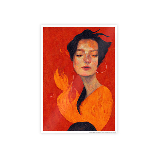"Be in Warmth" Gloss Poster