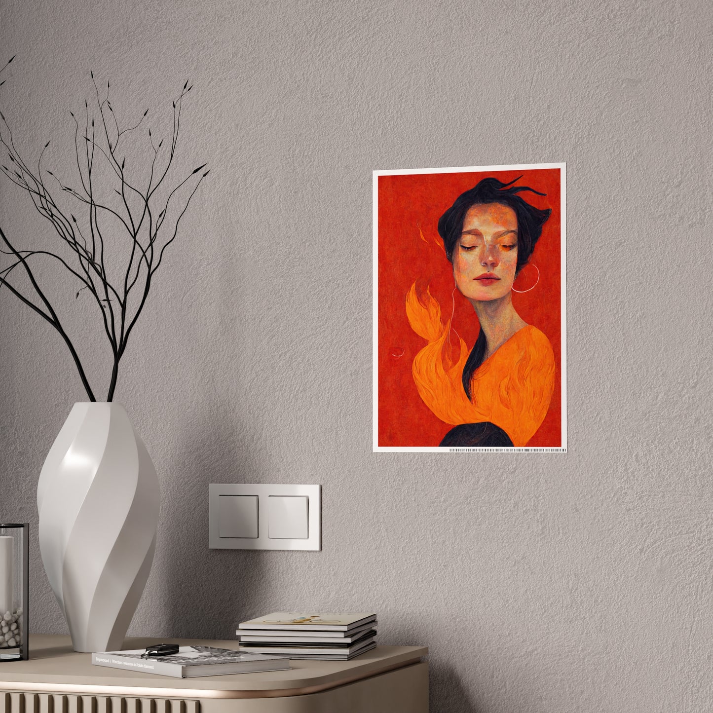 "Be in Warmth" Gloss Poster