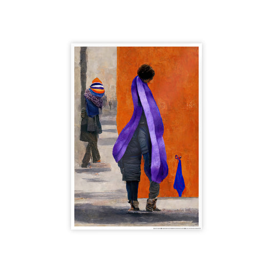 "Add Color" Gloss Poster