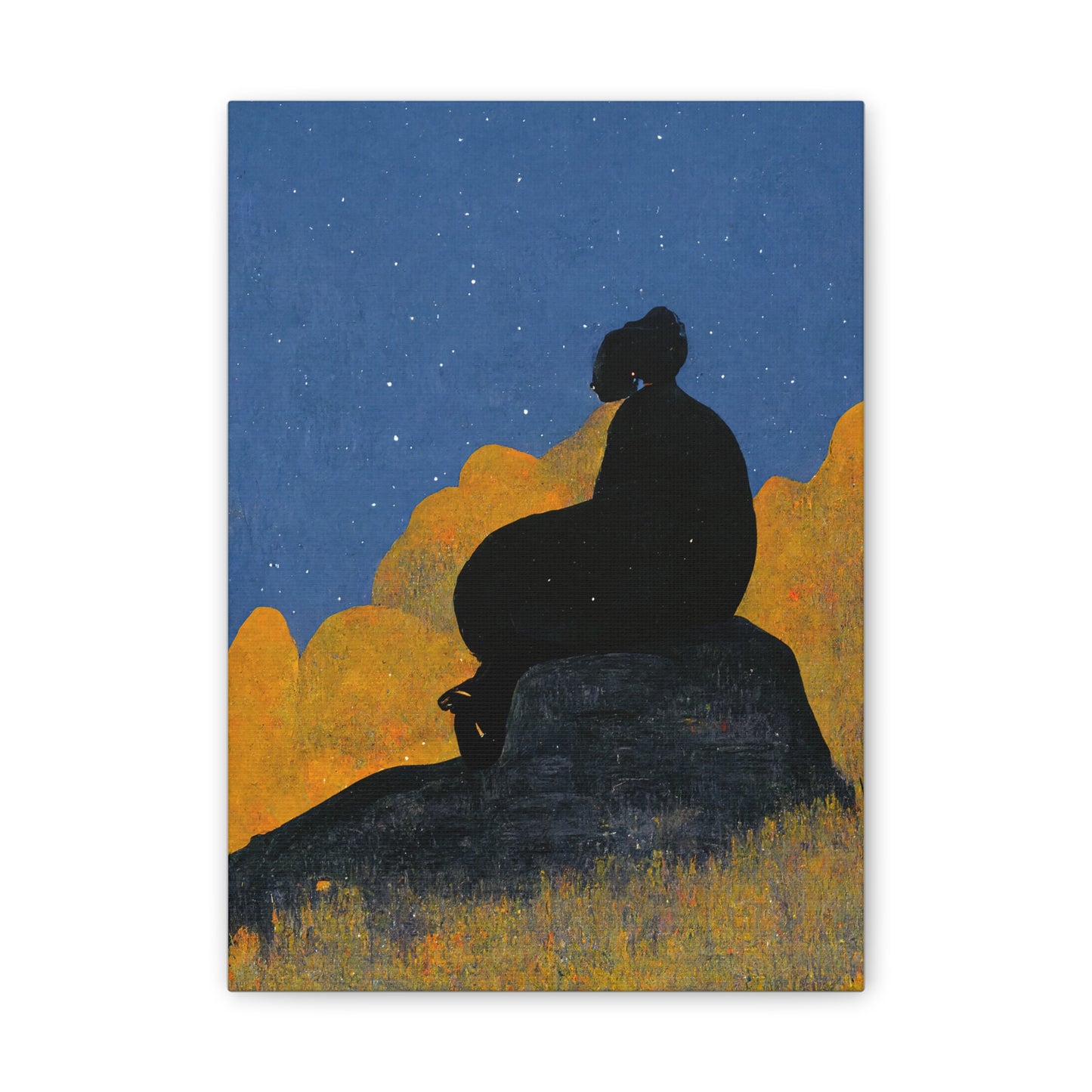 "Stargazing" Canvas Print