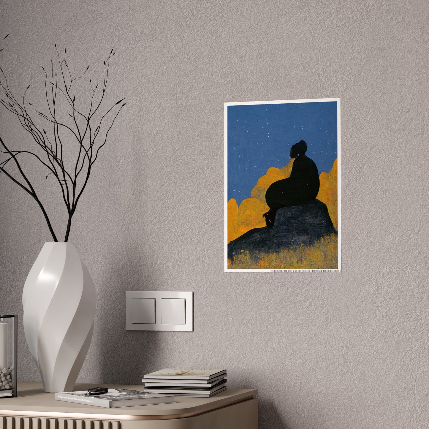 "Stargazing" Gloss Poster