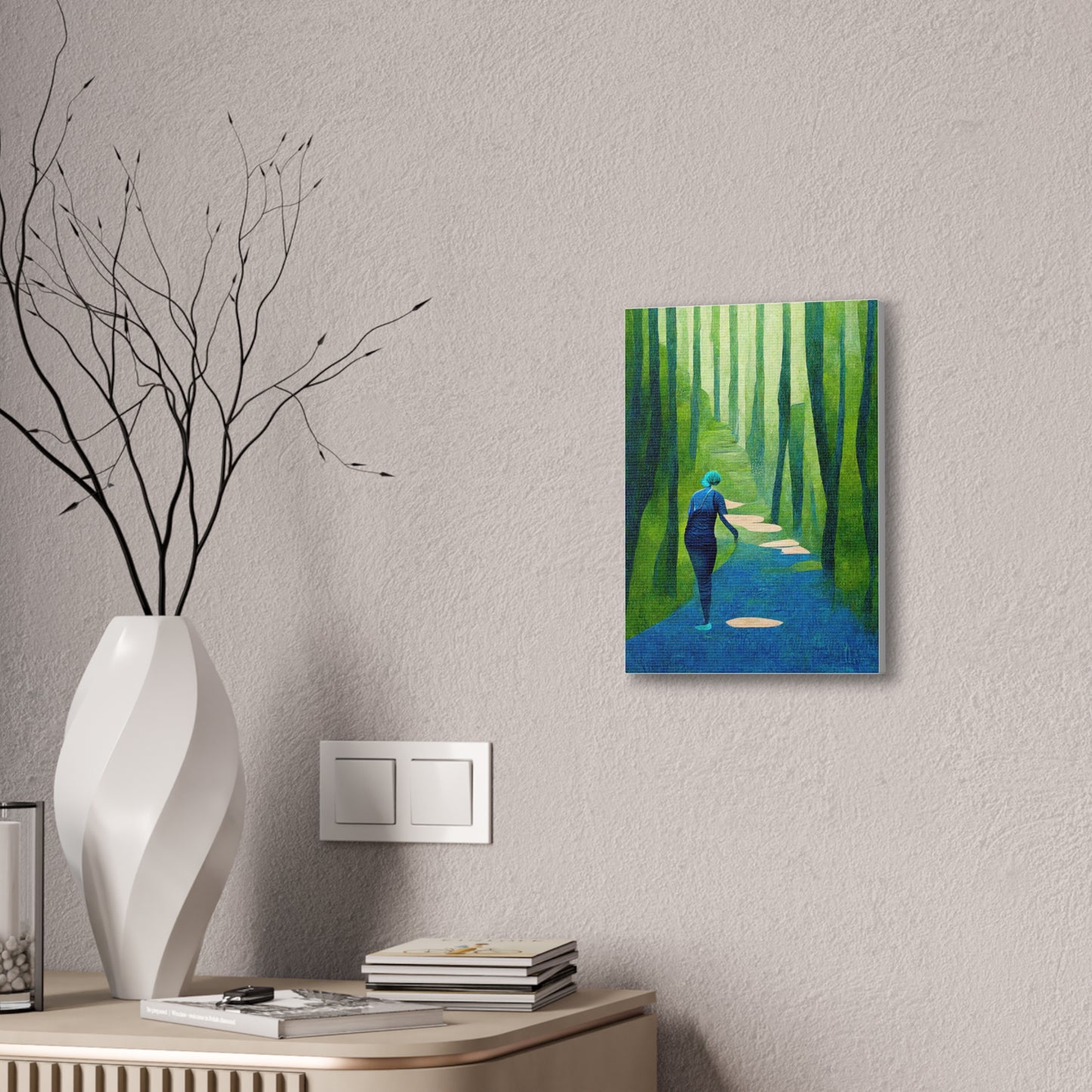 "Follow a Path" Canvas Print
