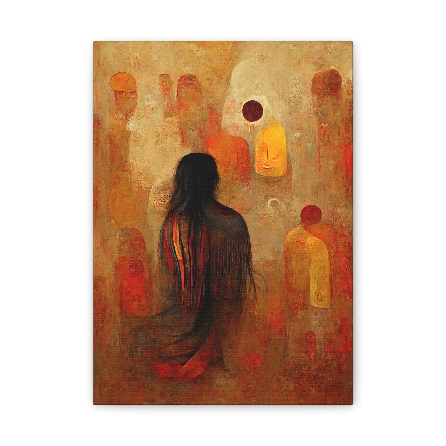 "Connect with Ancestors" Canvas Print