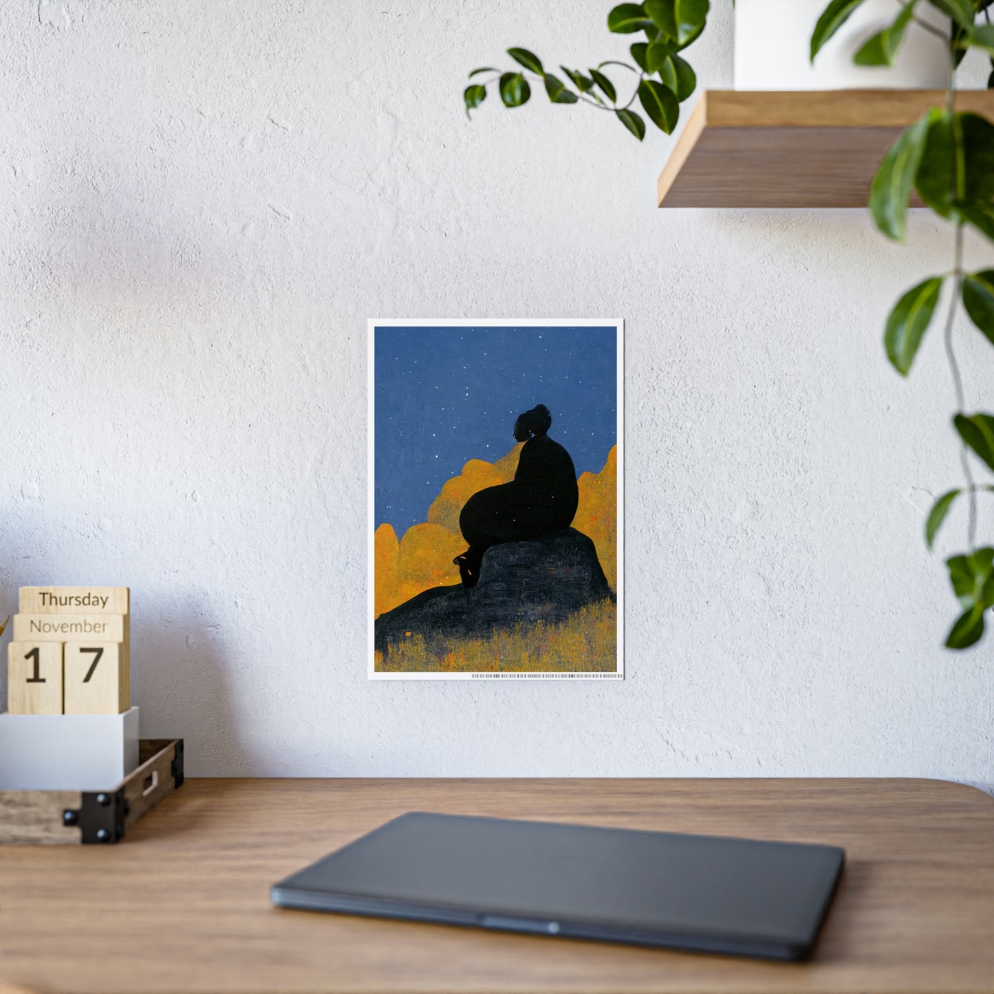 "Stargazing" Gloss Poster