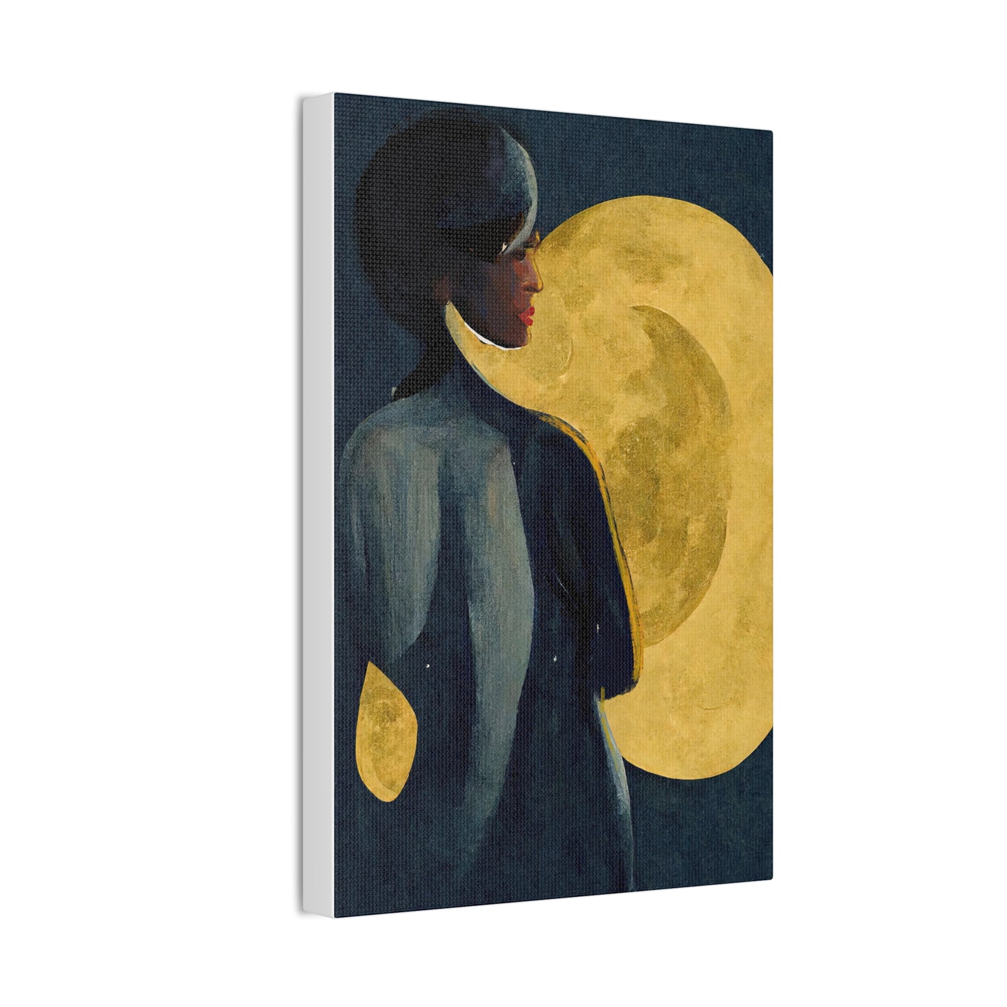 "Bathe in Moonlight" Canvas Print