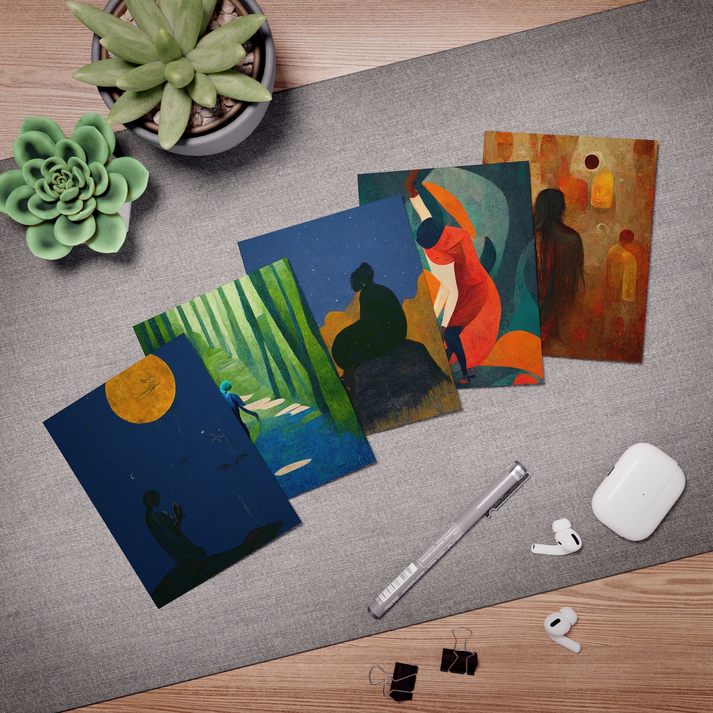 Variety Greeting Cards (5-Pack)