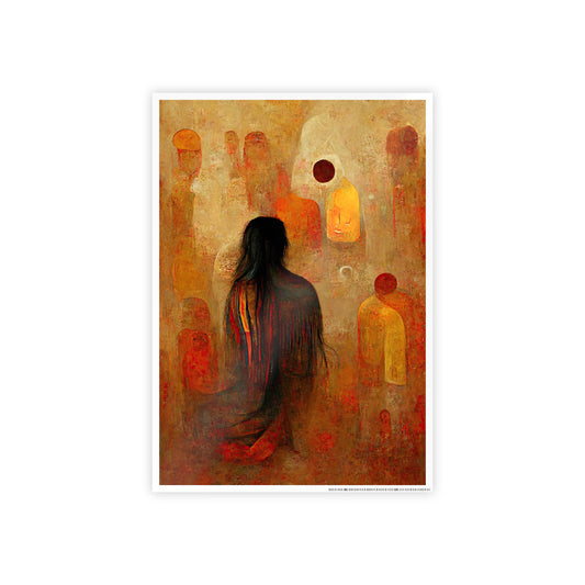 "Connect with Ancestors" Gloss Poster