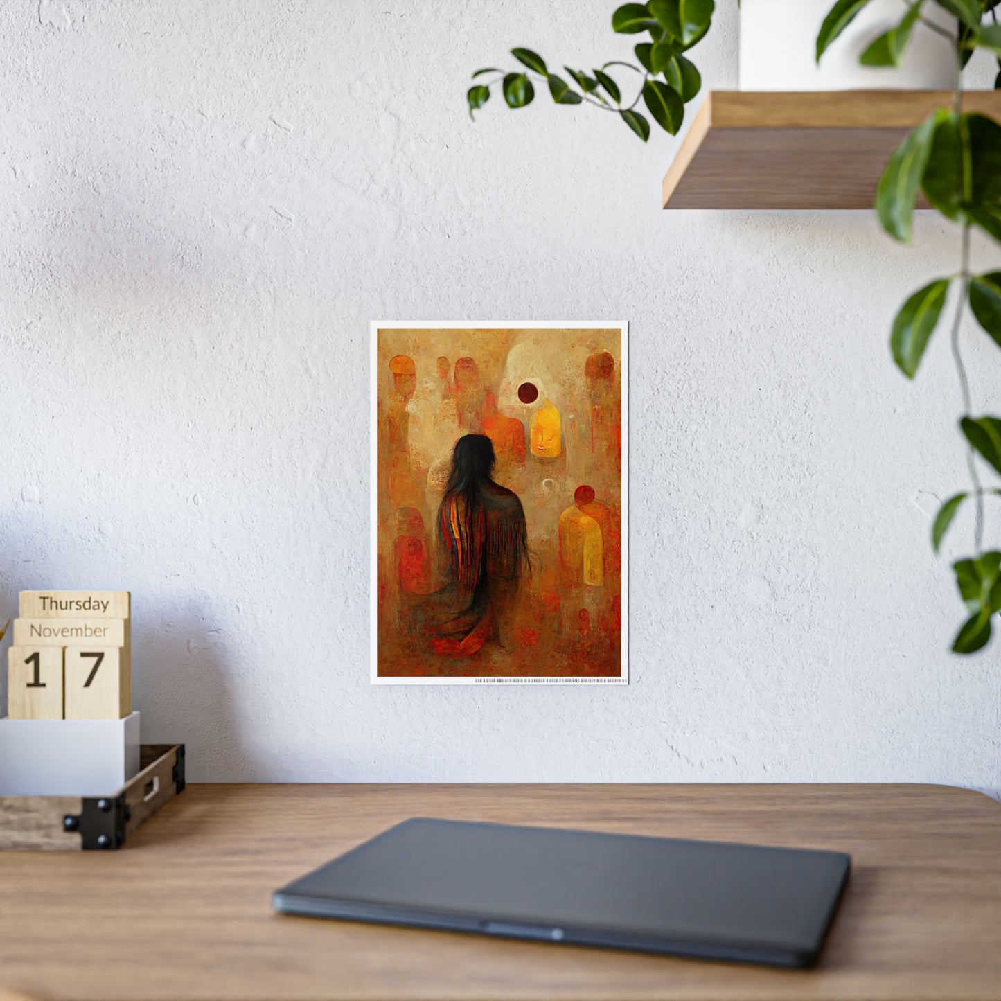 "Connect with Ancestors" Gloss Poster