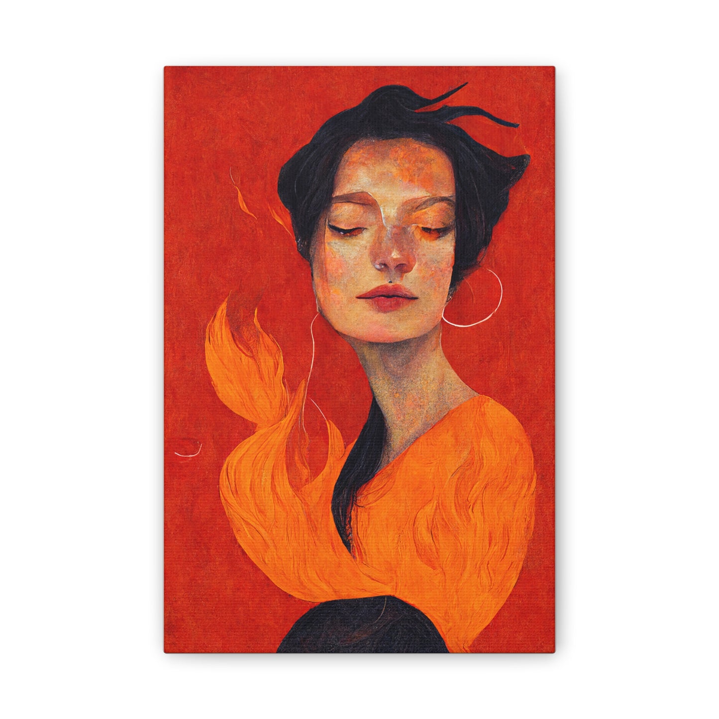 "Be in Warmth" Canvas Print