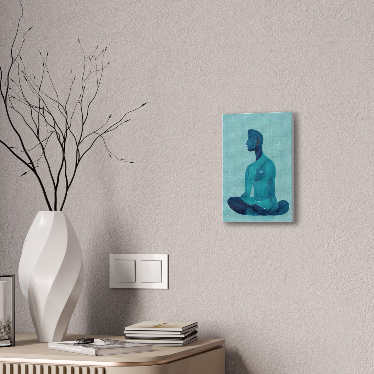 "Learn to Meditate" Canvas Print