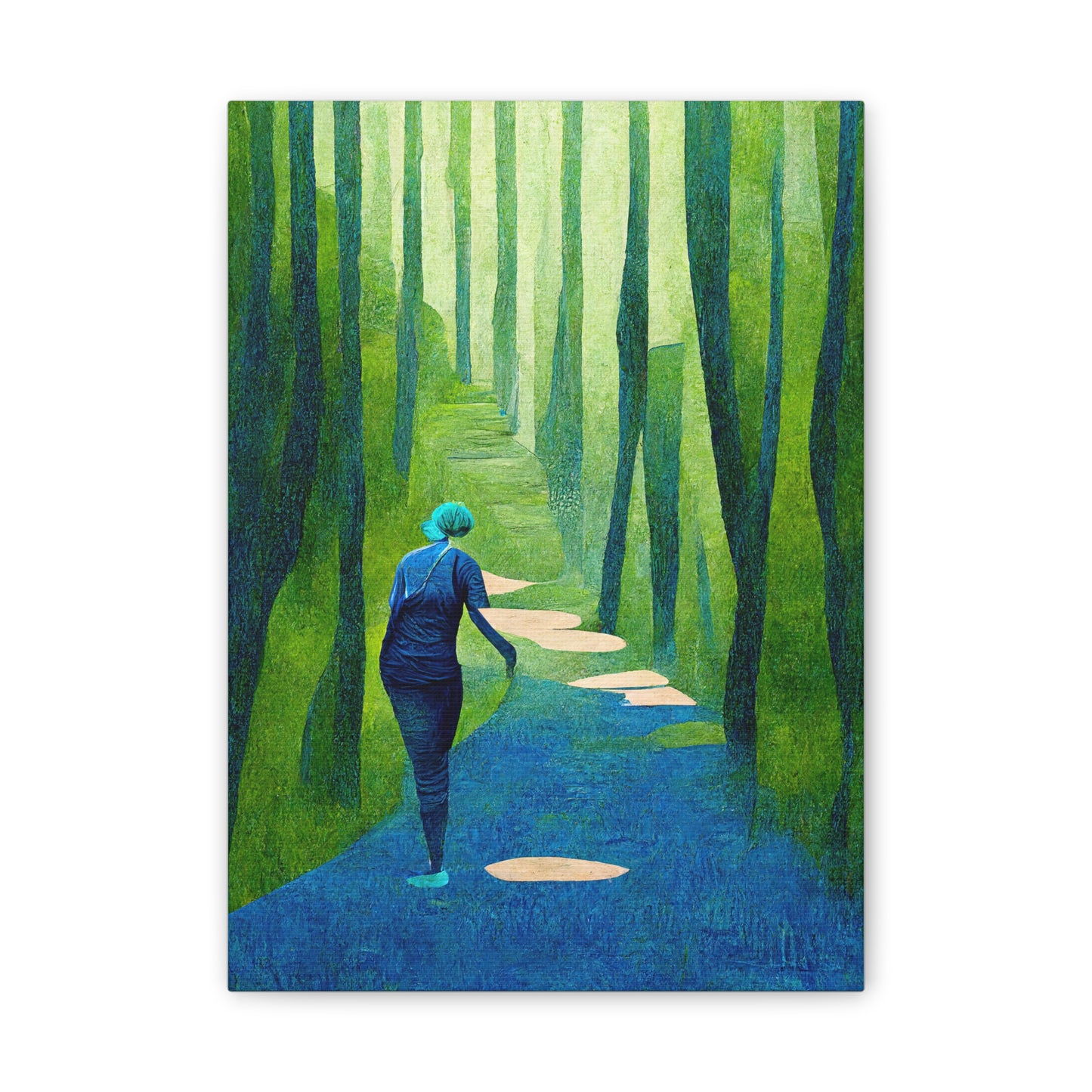 "Follow a Path" Canvas Print