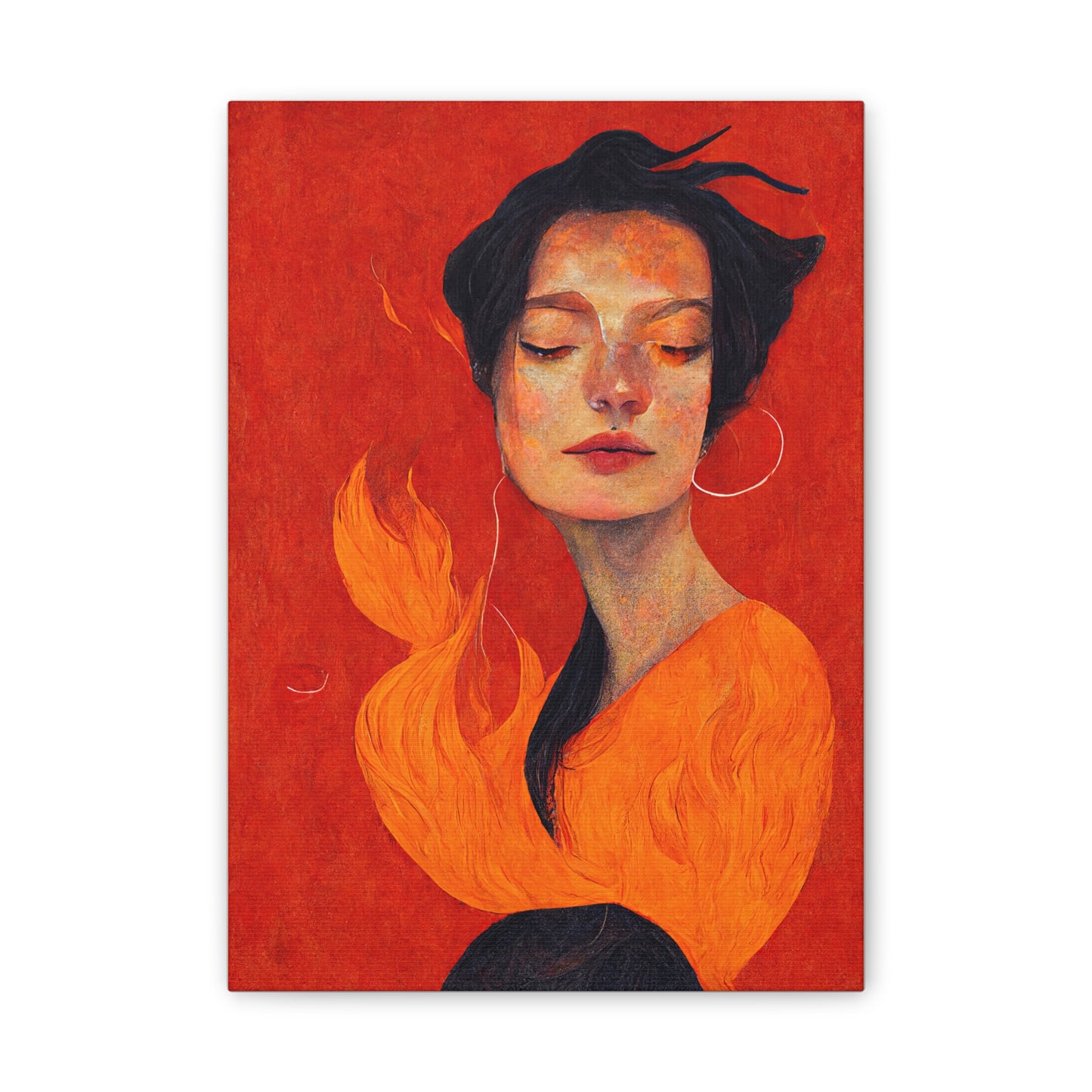 "Be in Warmth" Canvas Print