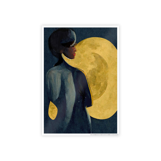 "Bathe in Moonlight" Gloss Poster