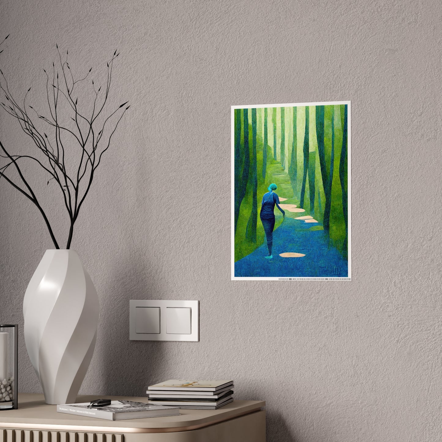 "Follow a Path" Gloss Poster