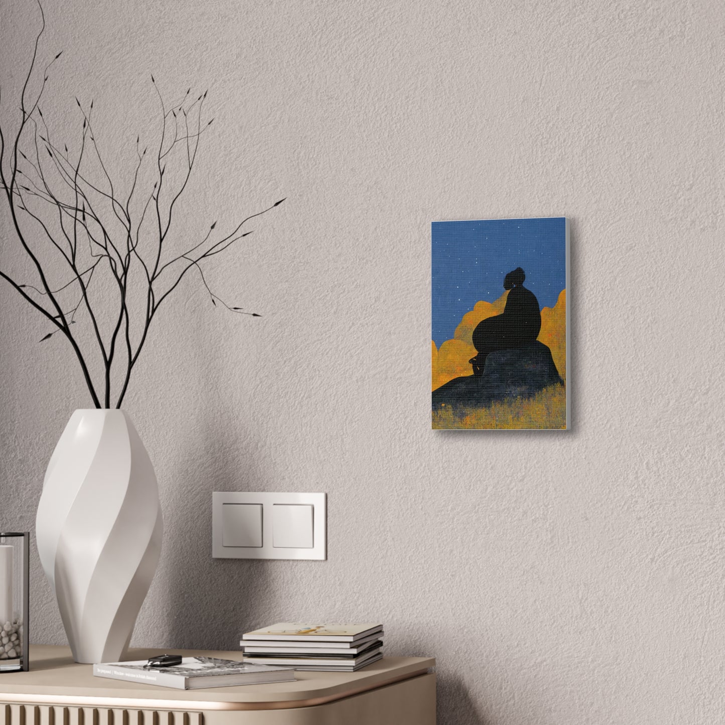 "Stargazing" Canvas Print