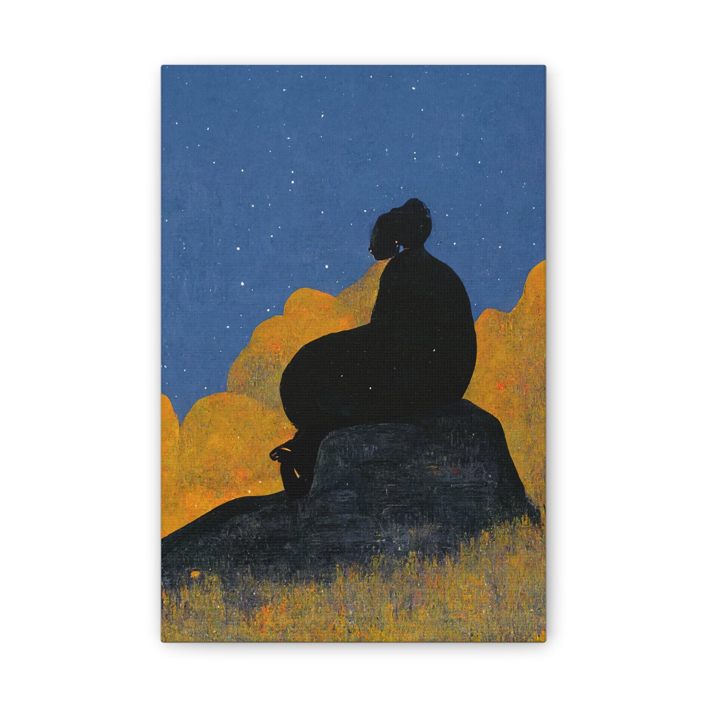 "Stargazing" Canvas Print