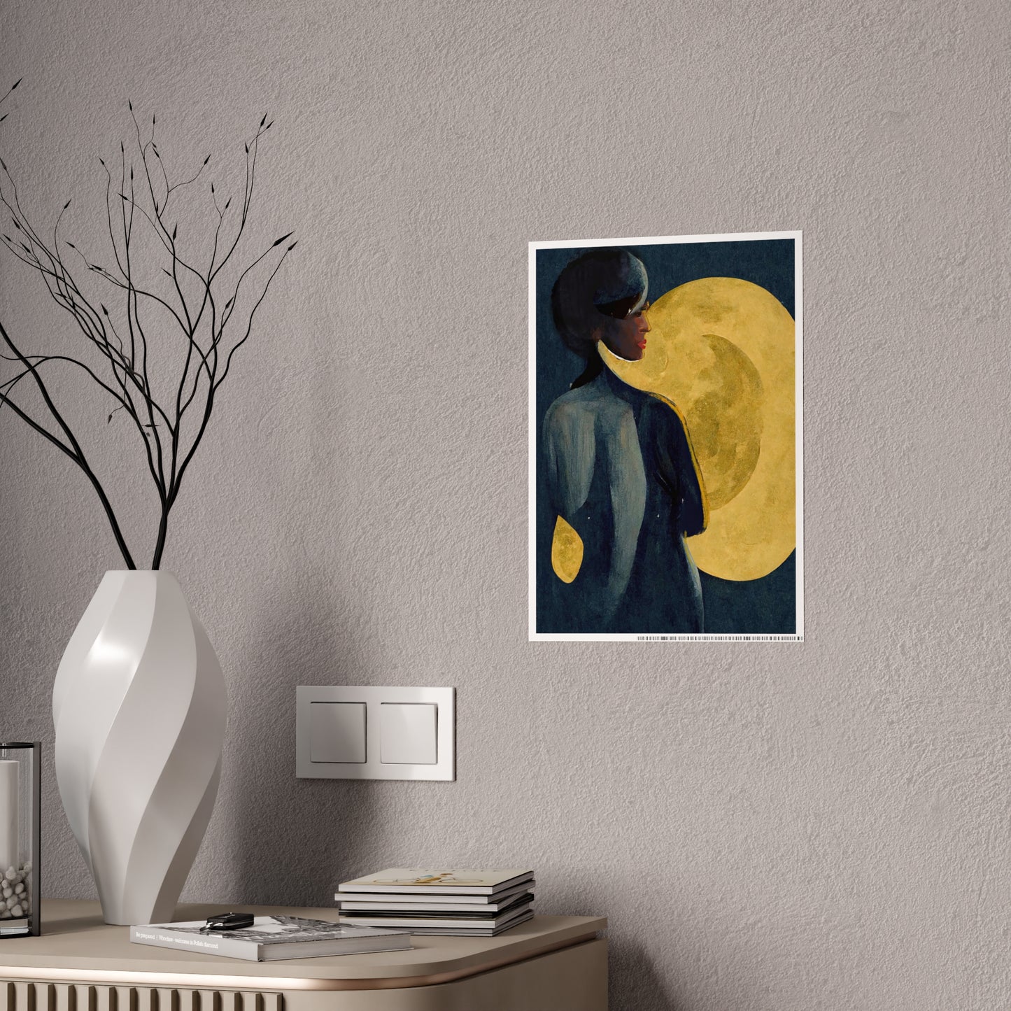 "Bathe in Moonlight" Gloss Poster