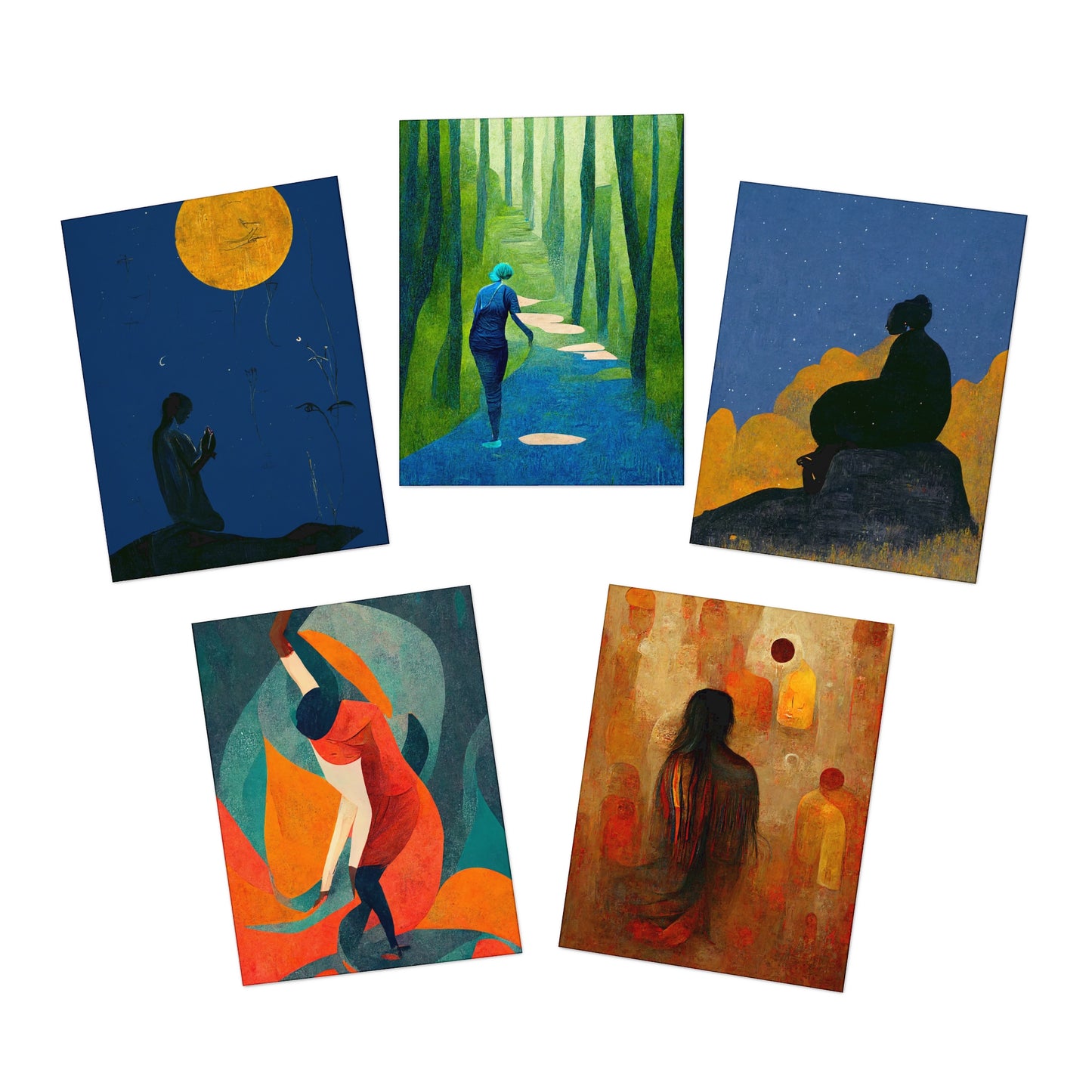Variety Greeting Cards (5-Pack)