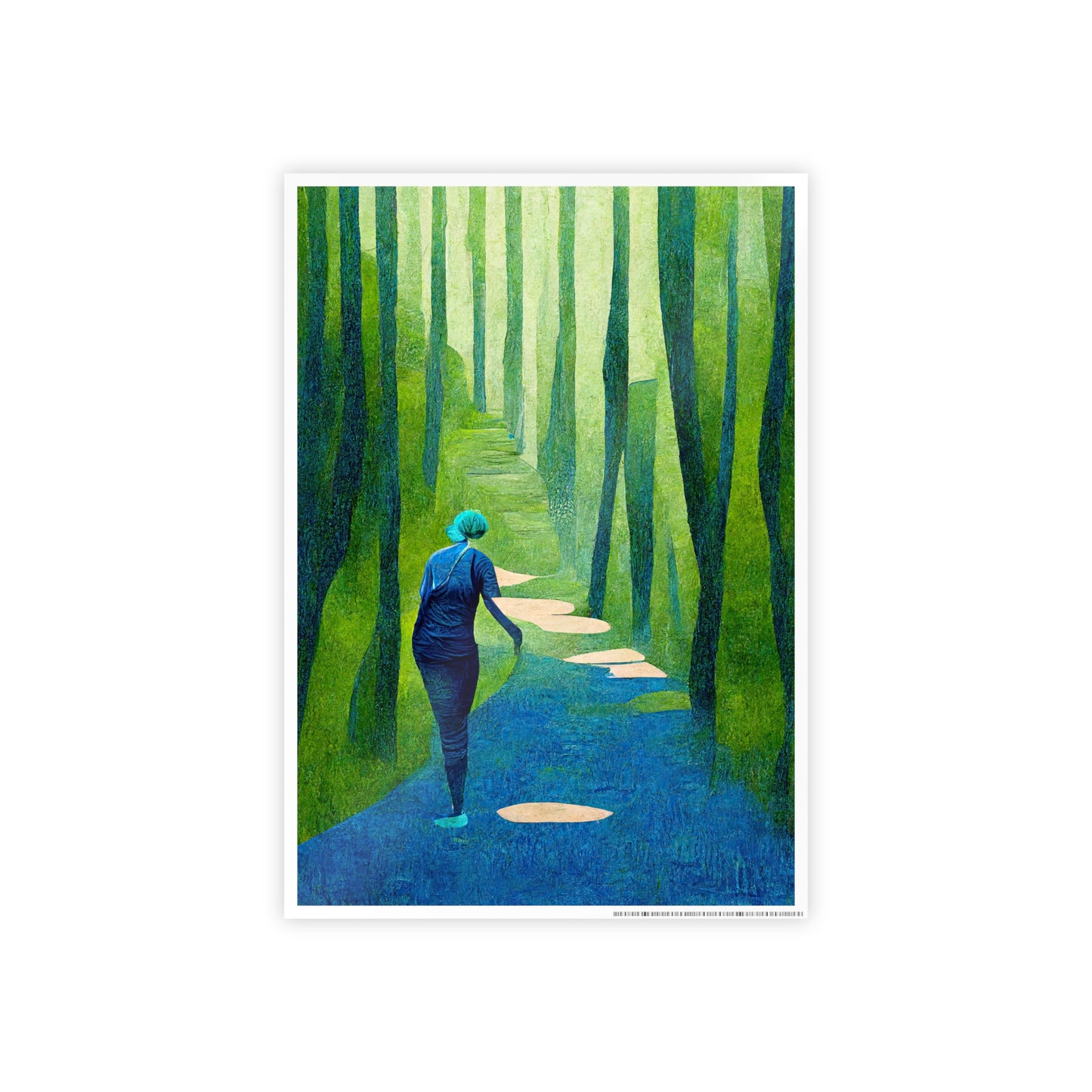 "Follow a Path" Gloss Poster