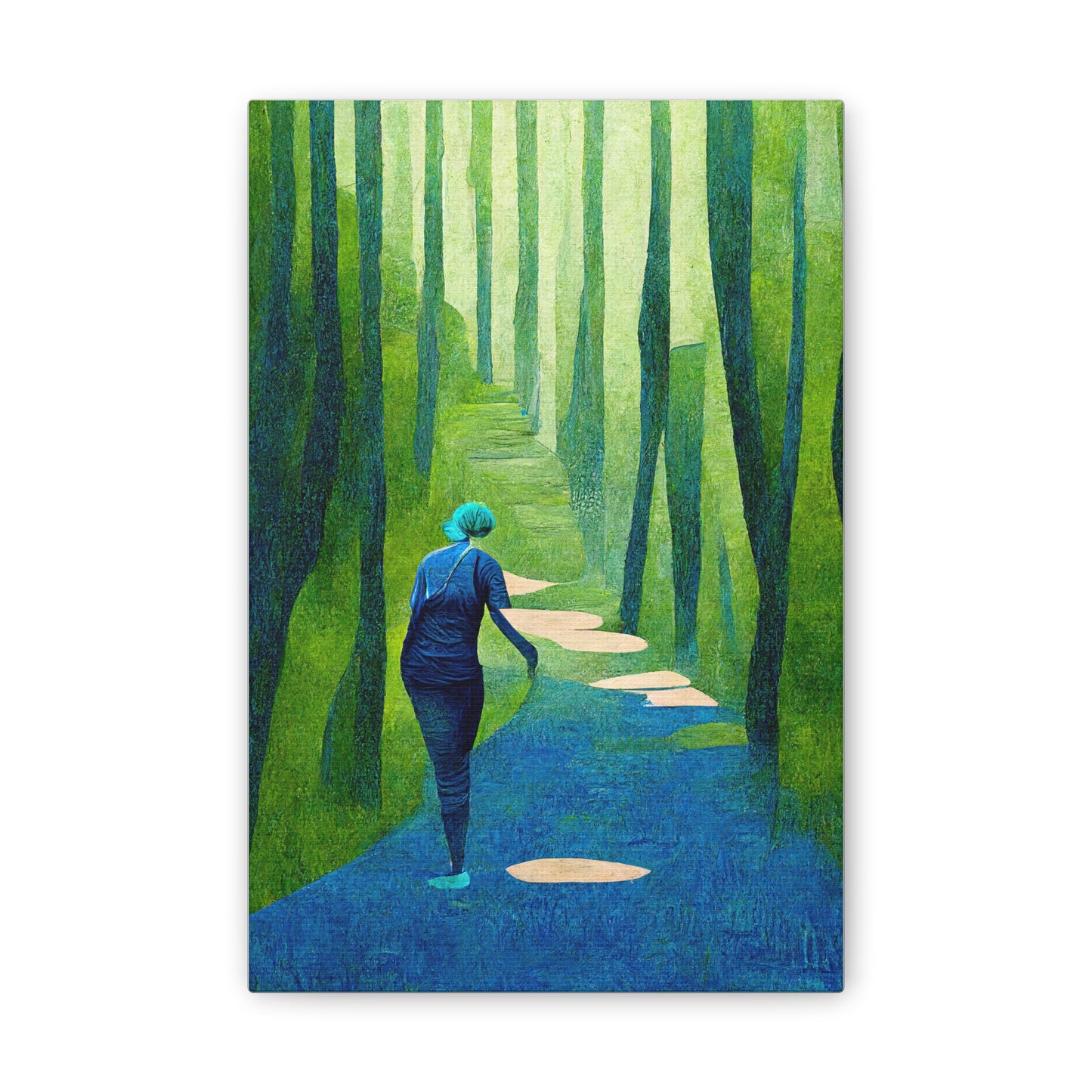 "Follow a Path" Canvas Print