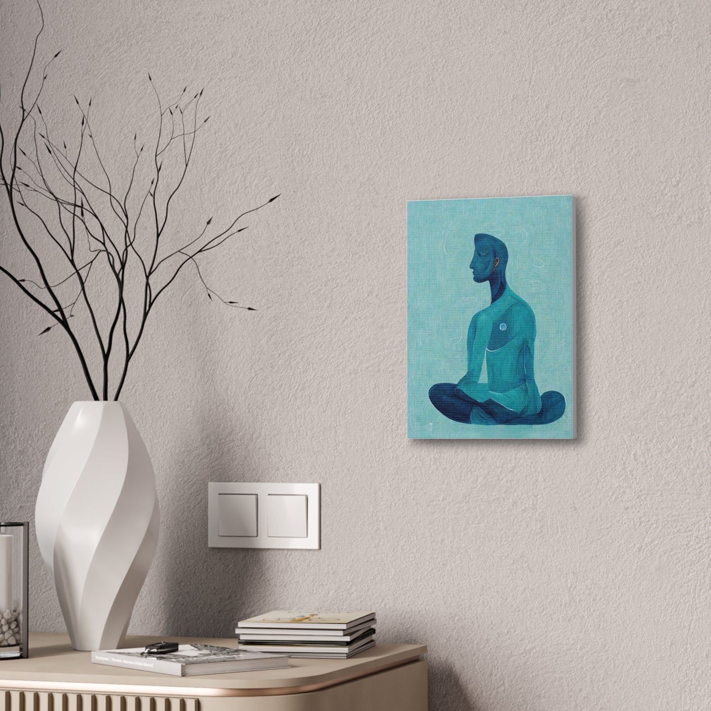 "Learn to Meditate" Canvas Print