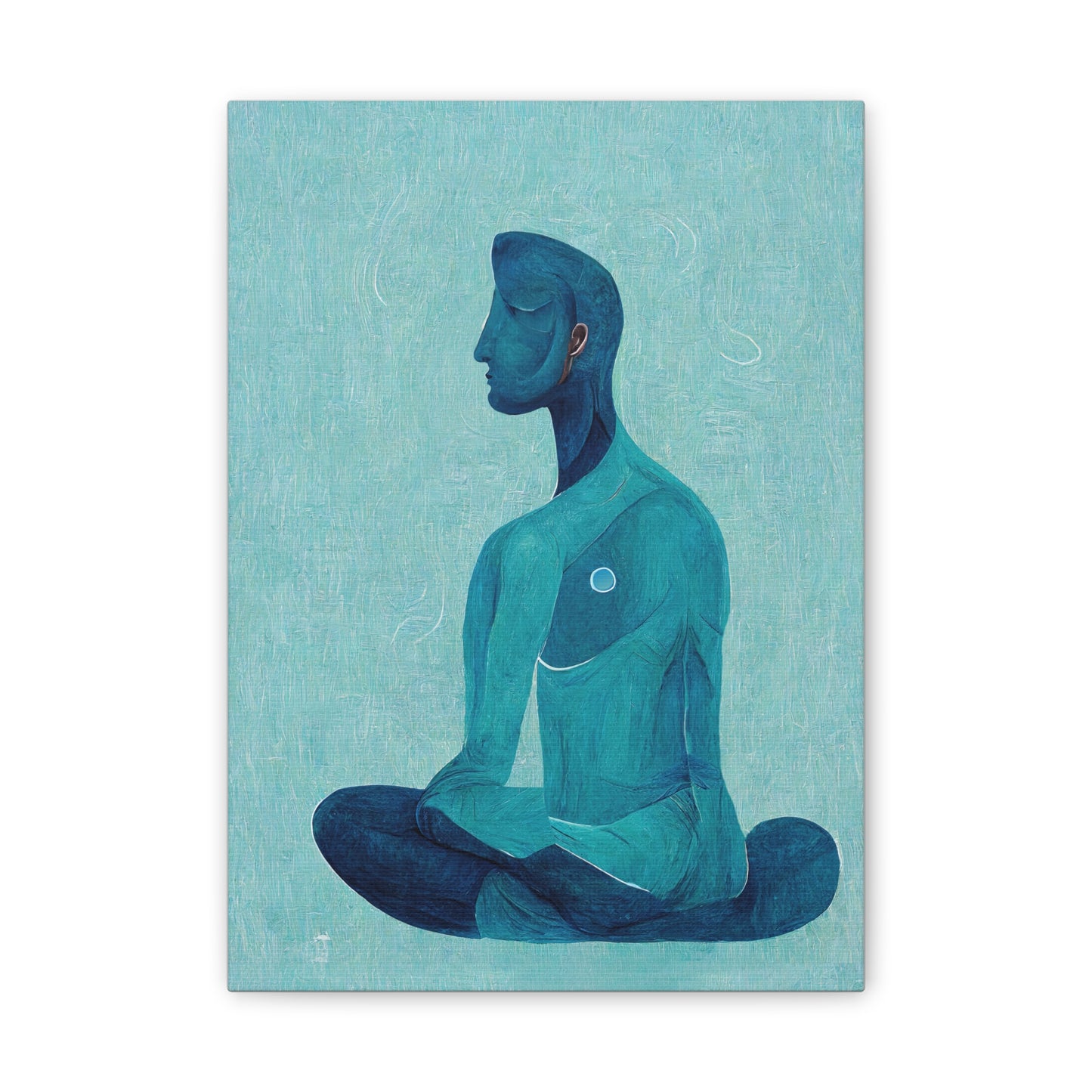 "Learn to Meditate" Canvas Print